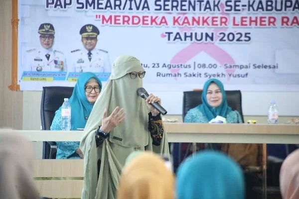 Kegiatan Pemeriksaan Pap Smear dan IVA, (Dok: Ist).