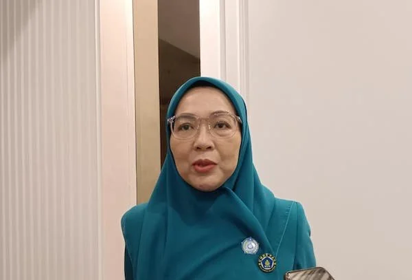 Ketua Tim Penggerak Pemberdayaan dan Kesejahteraan Keluarga (TP PKK) Kota Makassar, Melinda Aksa, (Dok: Sinta KabarMakassar).