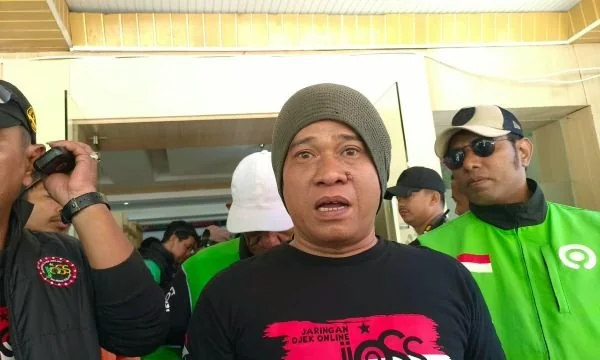 Sekretaris Umum Jaringan Ojek Online Sulawesi Selatan, Hendrik (Dok: KabarMakassar)