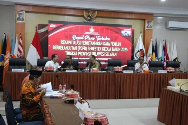 Rapat Pleno I Terbuka Rekapitulasi PDPB Semester II, (Dok: Ist).