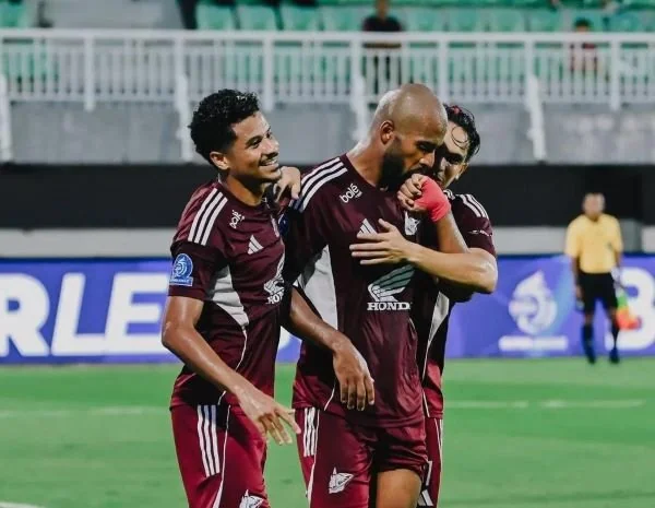 Tangkapan Layar Gol Moment PSM, (Dok: Ist).