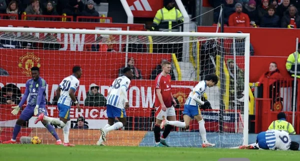 MU dikalahkan Brighton 1-3 di Old Trafford dalam lanjutan Liga Inggris. (Foto: REUTERS/Phil Noble)