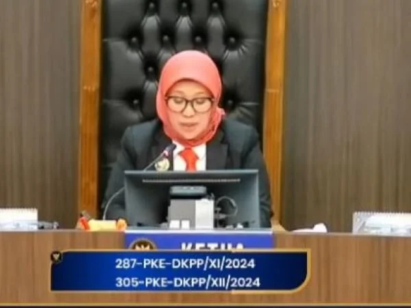 Tangkapan layar sidang KEPP DKPP RI (Dok: Ist).