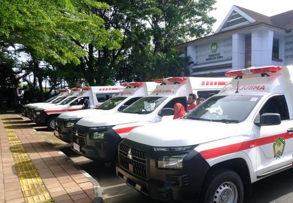 Tujuh Ambulans Baru Diluncurkan, Gowa Perkuat Layanan Darurat Lewat Si Jempol Mantap