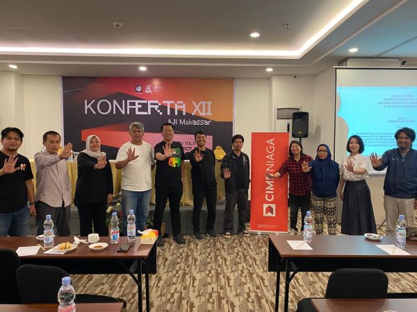 CIMB Niaga Hadir di Rangkaian Diskusi Konferta XII AJI Makassar