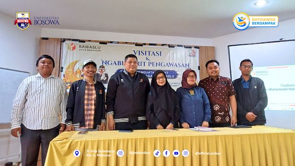 Fakultas Hukum Unibos Gandeng Bawaslu Perkuat Kesadaran Pengawasan Pemilu di Kalangan Mahasiswa