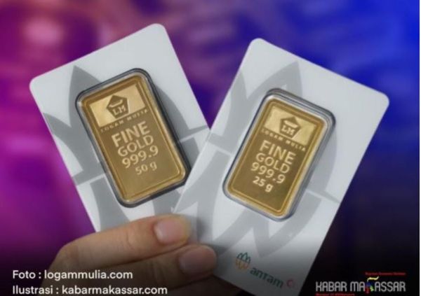 Harga Emas Antam Stabil Sementara Galeri24 dan UBS Naik Hari Ini!