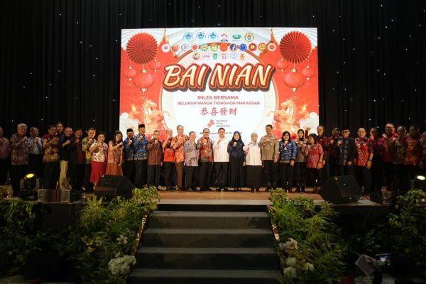 Hadiri Imlek, Appi Tegaskan Toleransi jadi Kekuatan Makassar