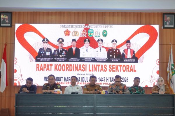 Pemkab Luwu Antisipasi Kerawanan Lebaran, Siapkan Empat Pos Pengamanan