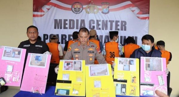 Polresta Mamuju Ungkap Enam Kasus Narkoba, Pejabat Instansi Vertikal Terlibat