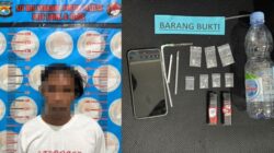 Sat Resnarkoba Polres Majene Tangkap Seorang Sopir, Enam Sachet Sabu Diamankan
