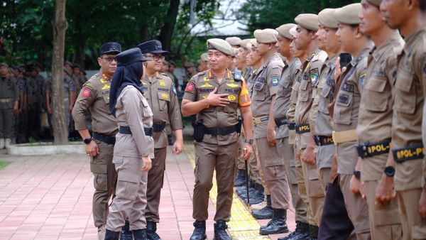 Gowa Konsolidasikan 638 Satpol PP dan 26 Linmas Jelang Nataru