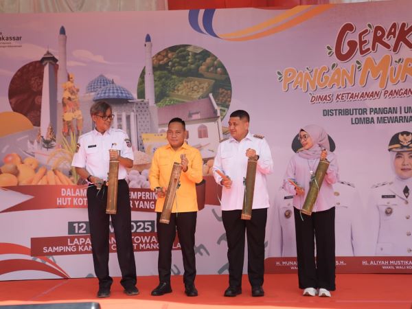 Makassar Sediakan 20 Ton Beras Murah di Gerakan Pangan Murah HUT ke-418