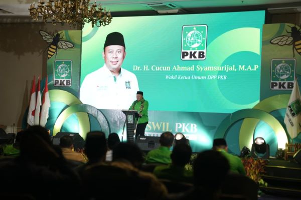Di Muswil PKB Sulsel, Cucun Minta Kader Awasi Program Prabowo–Gus Maimin