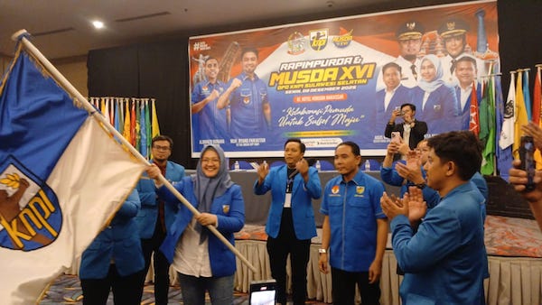 Didukung 48 OKP, Vonny Ameliani Suardi Klaim Pimpin KNPI Sulsel