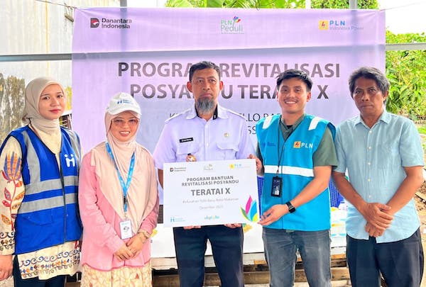 PLN Indonesia Power UBP Tello-HI Sulsel Revitalisasi Posyandu di Tello Baru