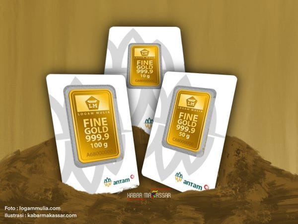 Harga Emas di Pegadaian Melonjak, Ini Rinciannya!