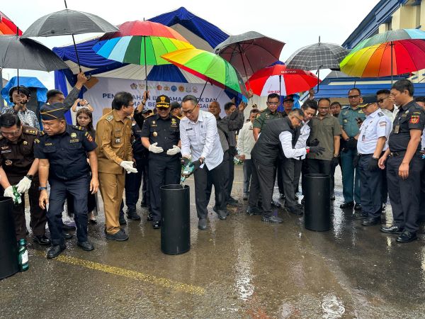 Barang Bukti Sitaan Sepanjang 2025 Dimusnahkan, Rokok Ilegal Dominasi Temuan Bea Cukai Sulsel
