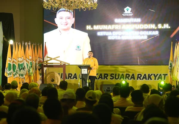 Bimtek Golkar Makassar, Appi Pasang Target Menang Pileg 2029