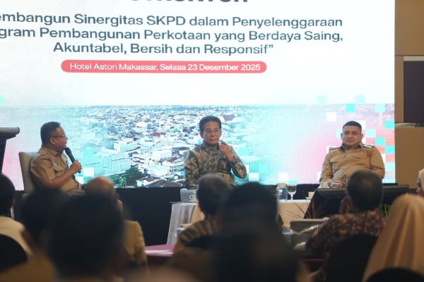 Jelang Program 2026, Appi Hadirkan Johanis Tanak untuk Perkuat Integritas SKPD Makassar