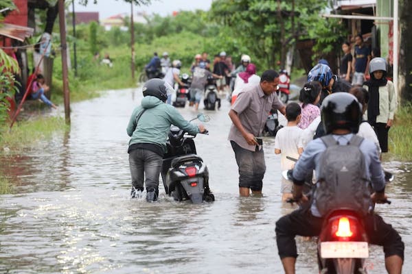 Sungai Biring Je’ne Dipantau EWS, BPBD Makassar Perkuat Mitigasi Banjir