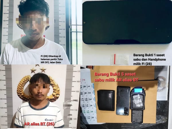 Polisi Bekuk Dua Pelaku Peredaran Narkotika di Bulukumba