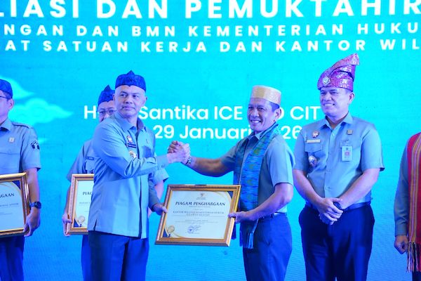 Kanwil Kemenkum Sulsel Raih Nilai Terbaik IKPA 2025 Kategori Pagu Besar