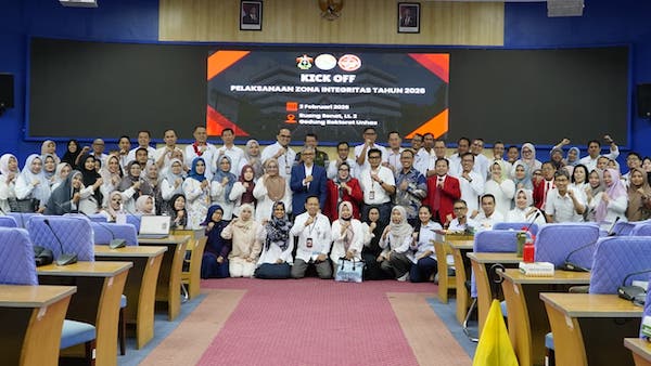 Rektor Unhas Tekankan Penguatan SDM-Layanan Publik di Kick Off Zona Integritas 2026