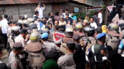 Eksekusi Lahan di Eremerasa Bantaeng Diwarnai Ketegangan, Polisi Amankan Pria Berbadik