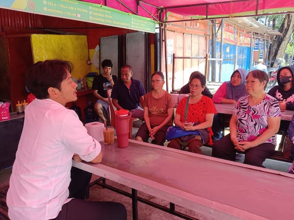 Terancam Ditertibkan, Pedagang Sucer Mengadu ke Legislator PDIP Makassar