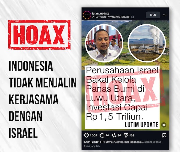 Isu Investasi Perusahaan Israel di Luwu Utara, Pemprov Sulsel Buka Suara