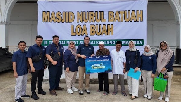 SPJM Dukung Fasilitas Ibadah, Salurkan Donasi ke Masjid