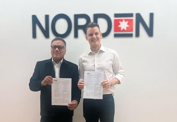 SPJM Jalin Kemitraan Strategis dengan NORDEN A/S, Perkuat Layanan Maritim Global