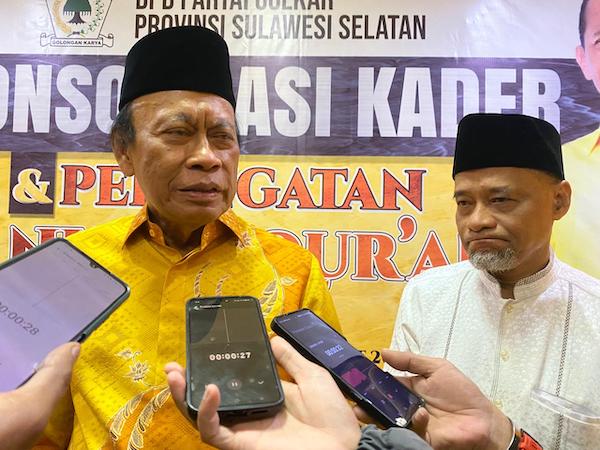 Jelang Musda, Muhidin Minta Kader Kembalikan Lumbung Golkar Sulsel