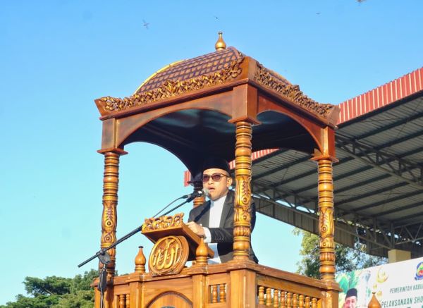 Salat Ied Bersama Warga, Bupati Jeneponto Paparkan Capaian Ekonomi Tumbuh 6,59 Persen