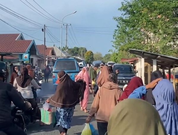Panik Tsunami! Warga Tidore Lari ke Ketinggian Usai Laut Surut Pasca Gempa