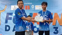 Perdana Digelar, Fun Run Dation 3 Makassar Diserbu 300 Peserta