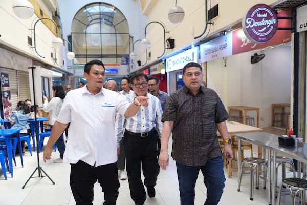 Appi Lirik Konsep Blok M Jakarta untuk Pasar Sentral Makassar