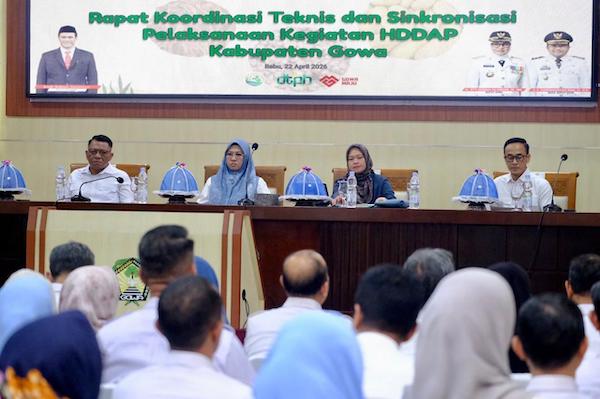 Sinkronisasi HDDAP, Pemkab Gowa Percepat Pengembangan Hortikultura