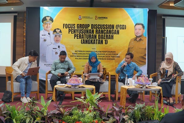FGD Bapenda Makassar Bahas Revisi Pajak dan Retribusi