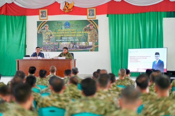 Retret Pemkab Bone, Sekprov Sulsel Dorong Sinergi Eksekutif dan Legislatif Perkuat Tata Kelola
