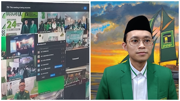Adaptasi Era Digital, PPP Sulsel Sukses Gelar Muscab Secara Hybrid